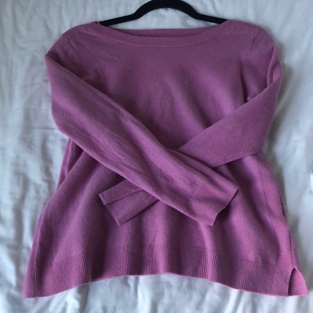 Pink sweater